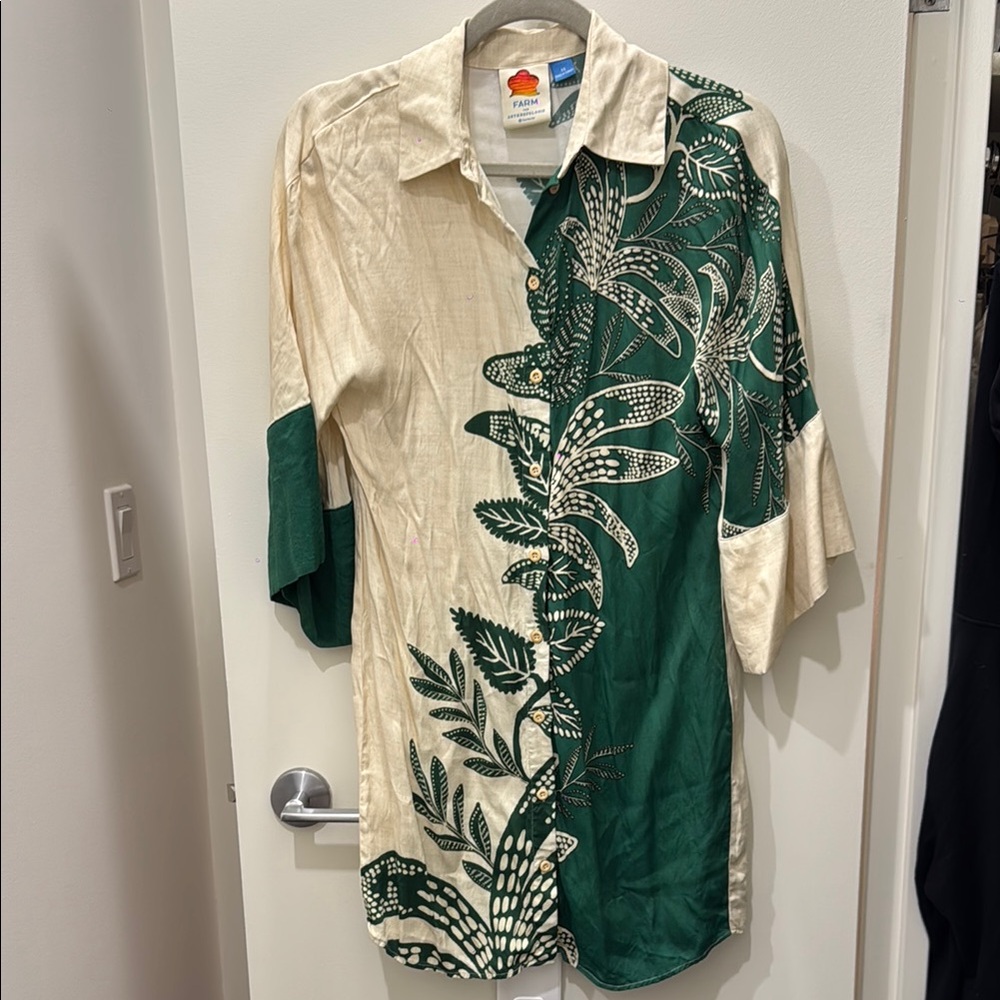 Farm Rio X Anthropologie Collared Dress - XS